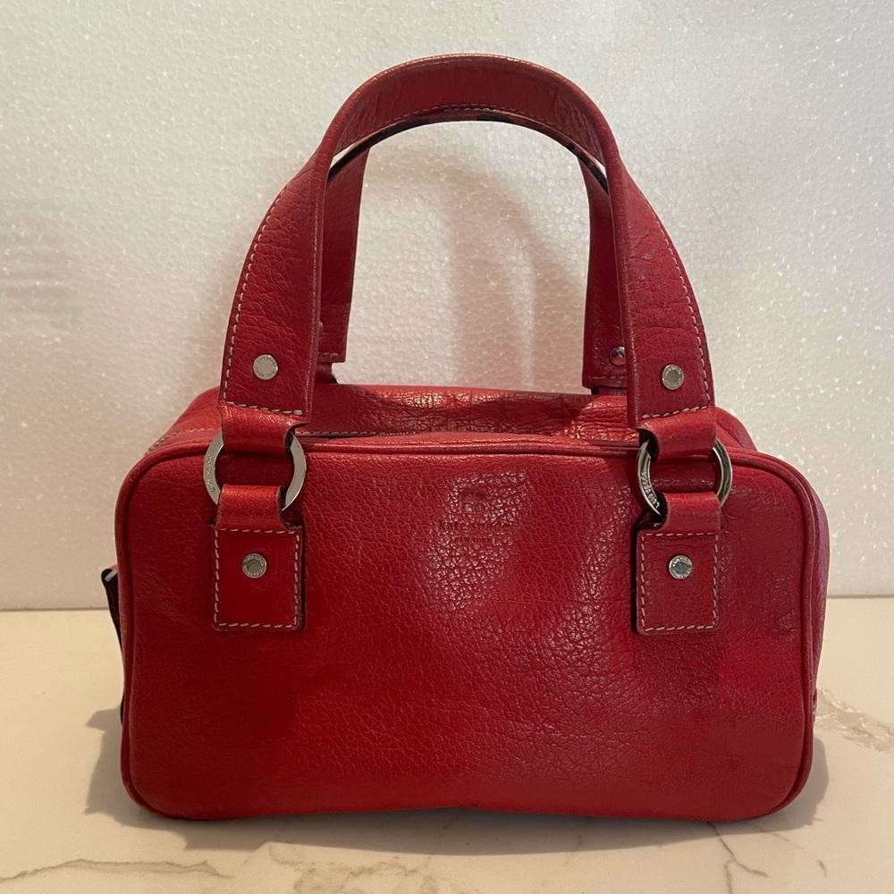 Kate Spade Red Leather Small Satchel